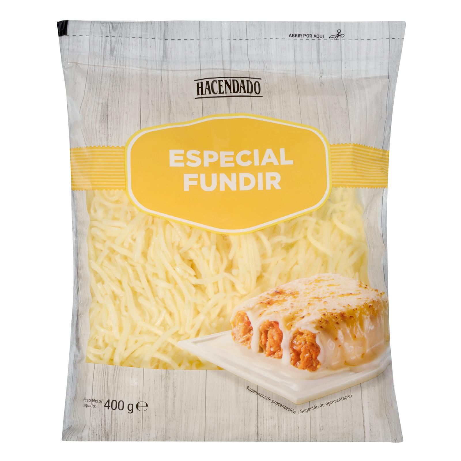 Mélange spécial de fromages râpés Hacendado