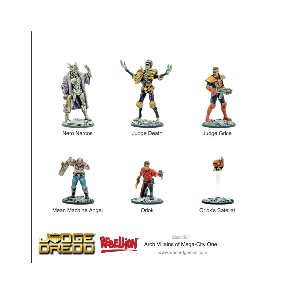 Judge Dredd: Arch Villains of Mega City 1