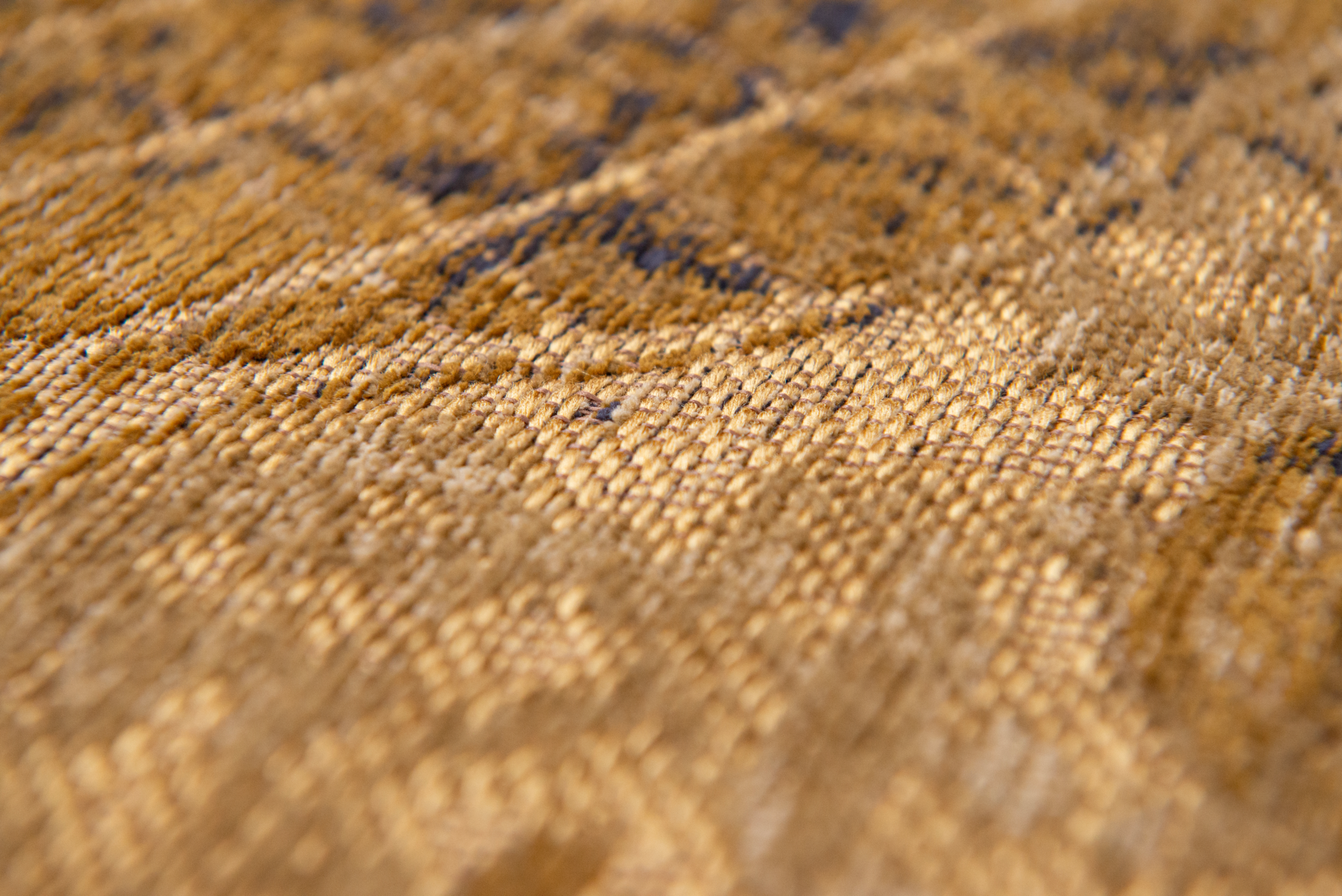 Ecorugs vloerkleed New York goud ∅ 240 cm