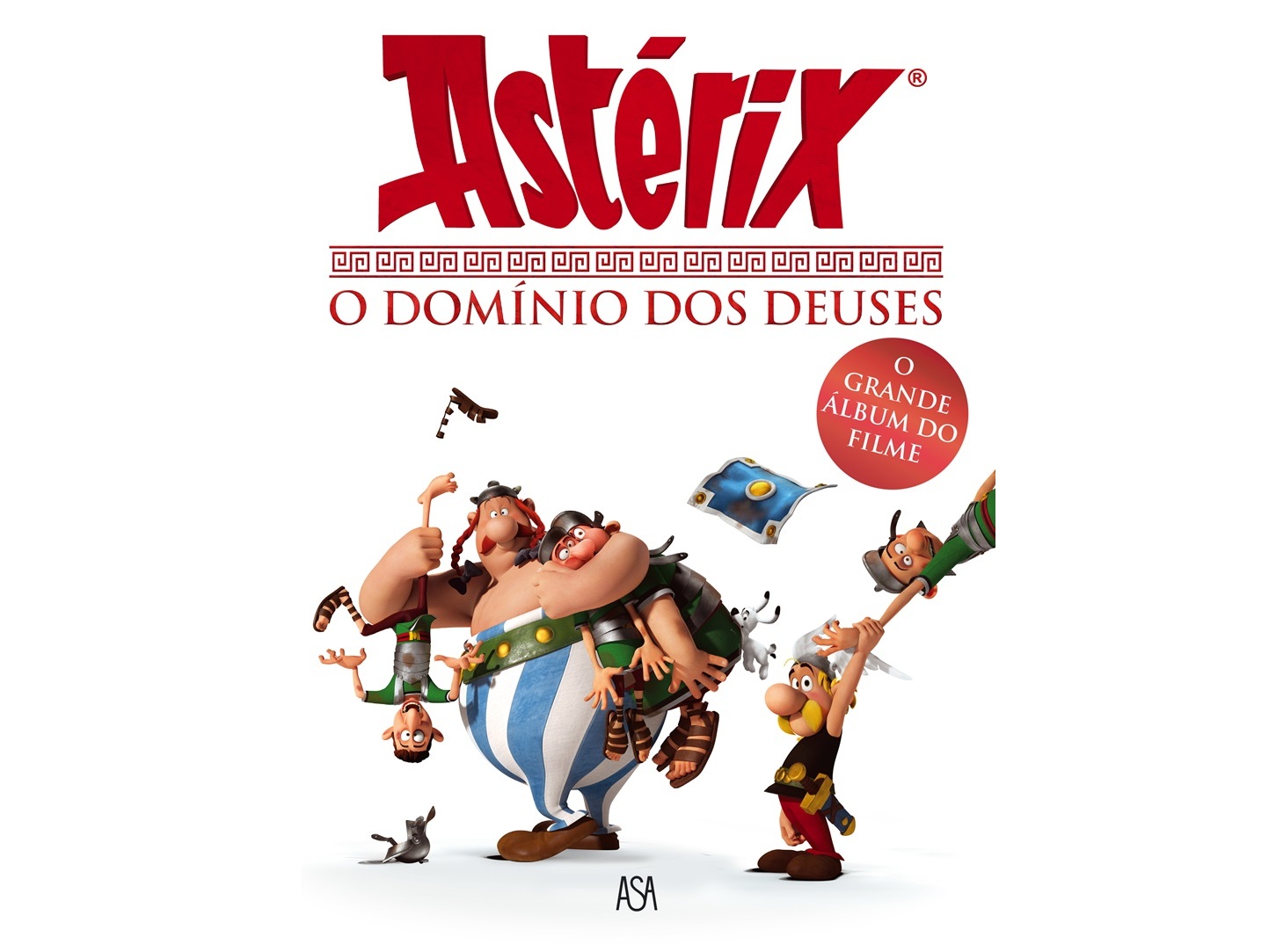 LIVRO ASTERIX O DOMINIO DOS DEUSES/O GRANDE ALBUM DO FILME