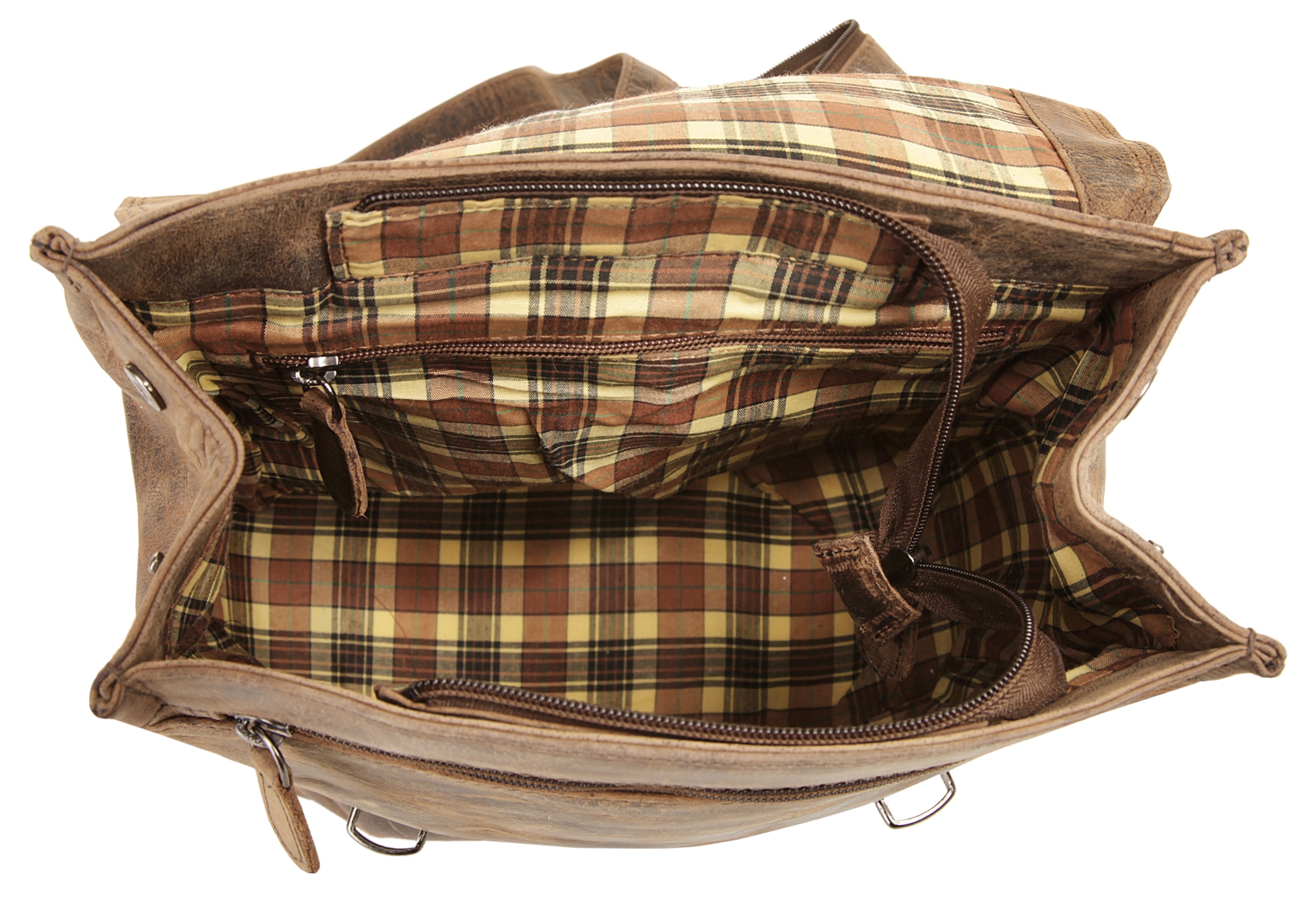 Bagan Cityrucksack echt Leder
