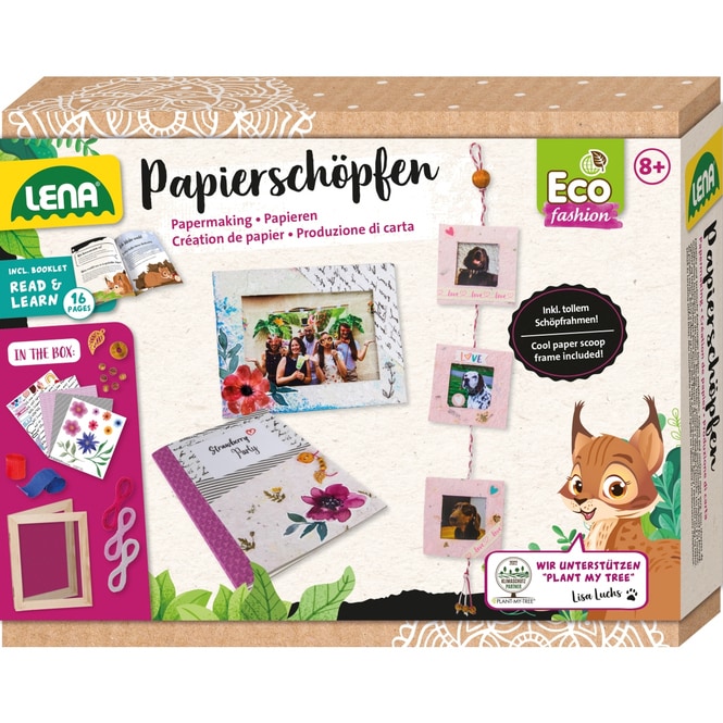 LENA - Eco Papierschöpfen