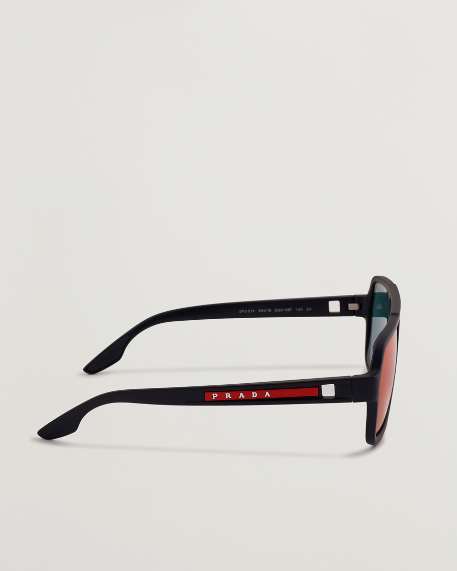 Prada Linea Rossa 0PS 01XS Sunglasses Black
