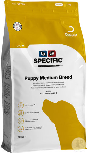Specific CPD-M Puppy Medium Breed Chiot Race Moyenne 12kg