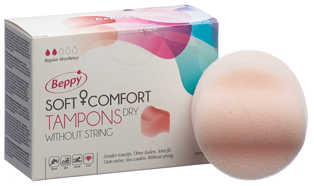 BEPPY Soft Comfort Tampons Dry 2 Stk