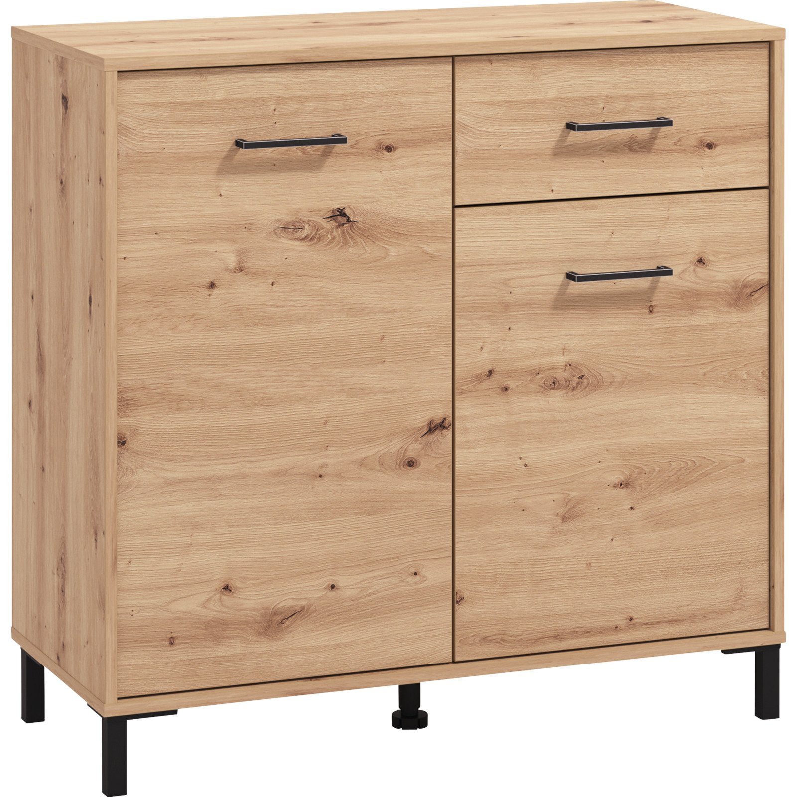 Kommode Vienna, Dekor Eiche Artisan, 93 x 90 x 40 cm