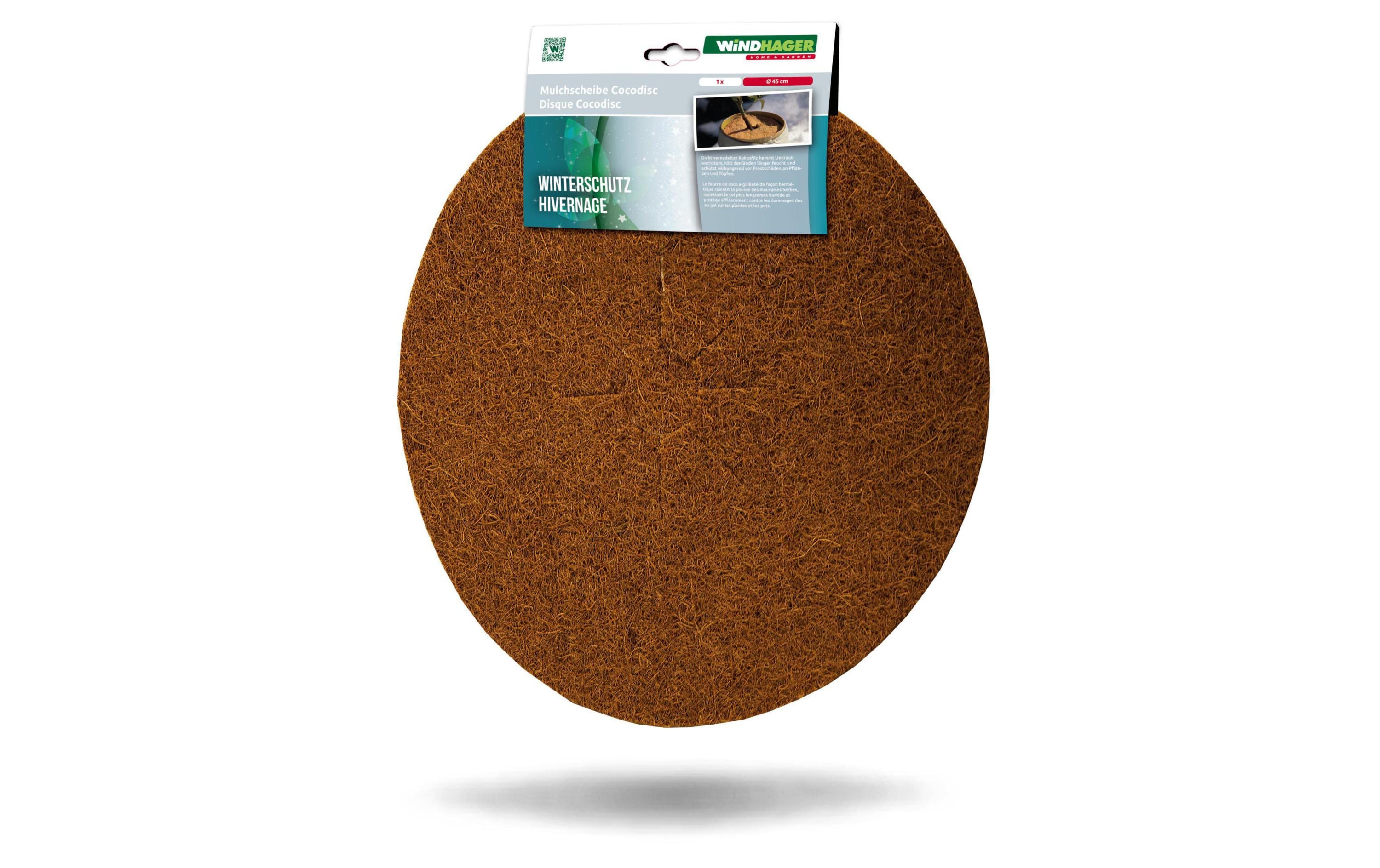 Mulchscheibe Cocodisc ø 45 cmPflanzenvlies