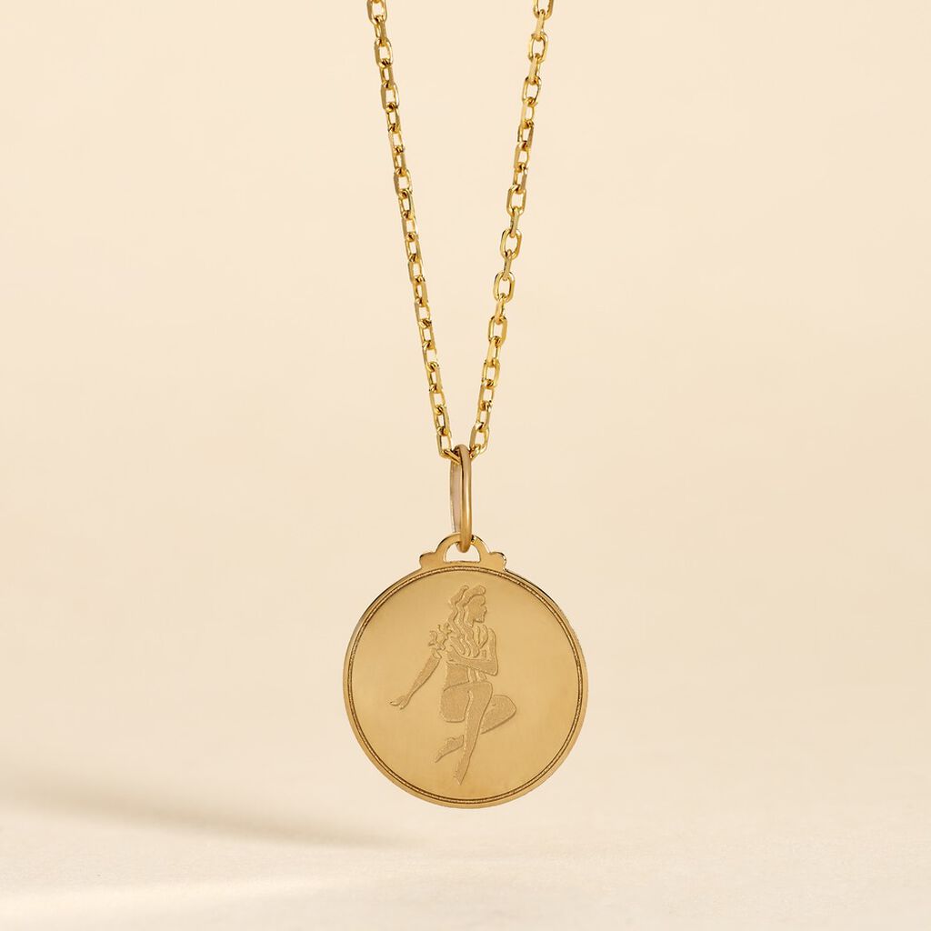 Pendentif Lamie Zodiaque Or Jaune