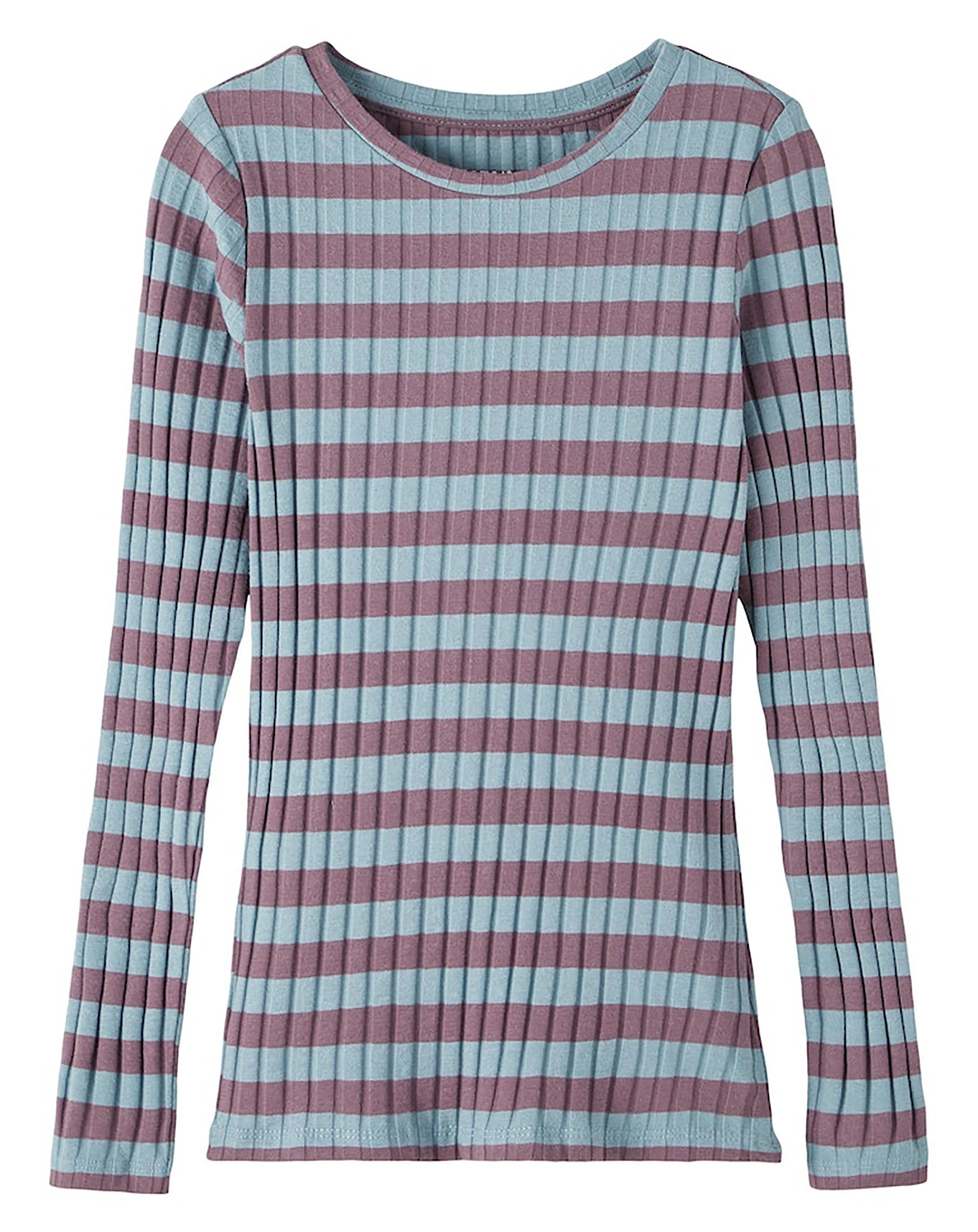 Langarmshirt NKFLILLO SLIM in citadel