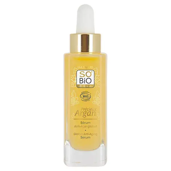 Léa Nature SO BiO étic Sérum Orgânico Antienvelhecimento Global com Argan Precioso 30ml