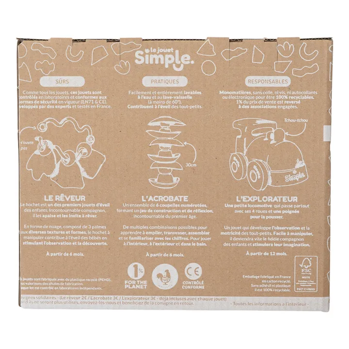 Le Jouet Simple Coffret d'éveil