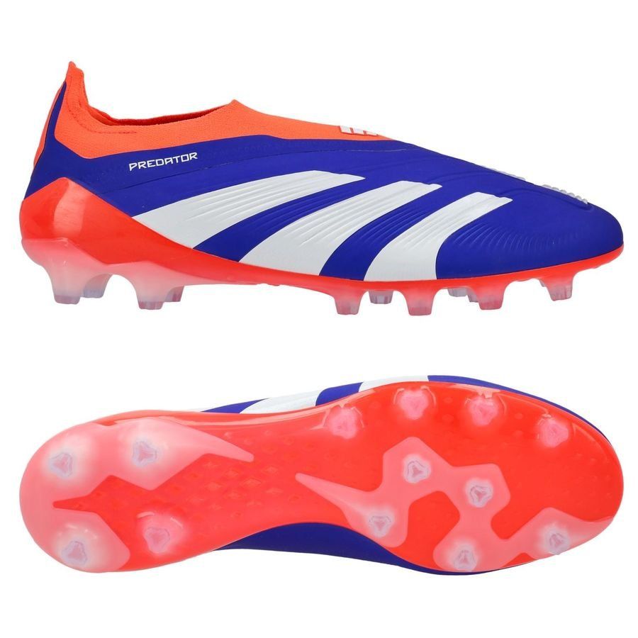 adidas Predator Elite Laceless AG Advancement - Bleu/Blanc/Rouge