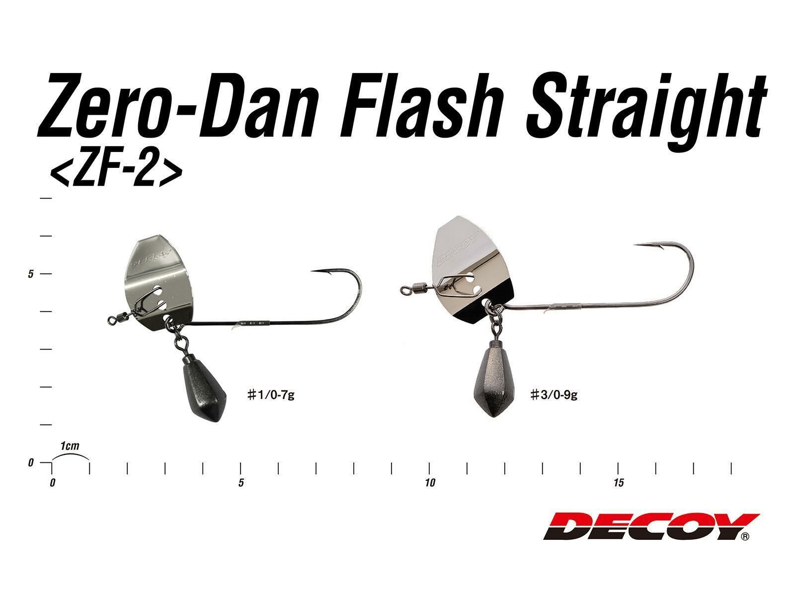 ZF-2S ZERO-DAN Flash Straight - Gr. 3/0 (9g)(DECOY)