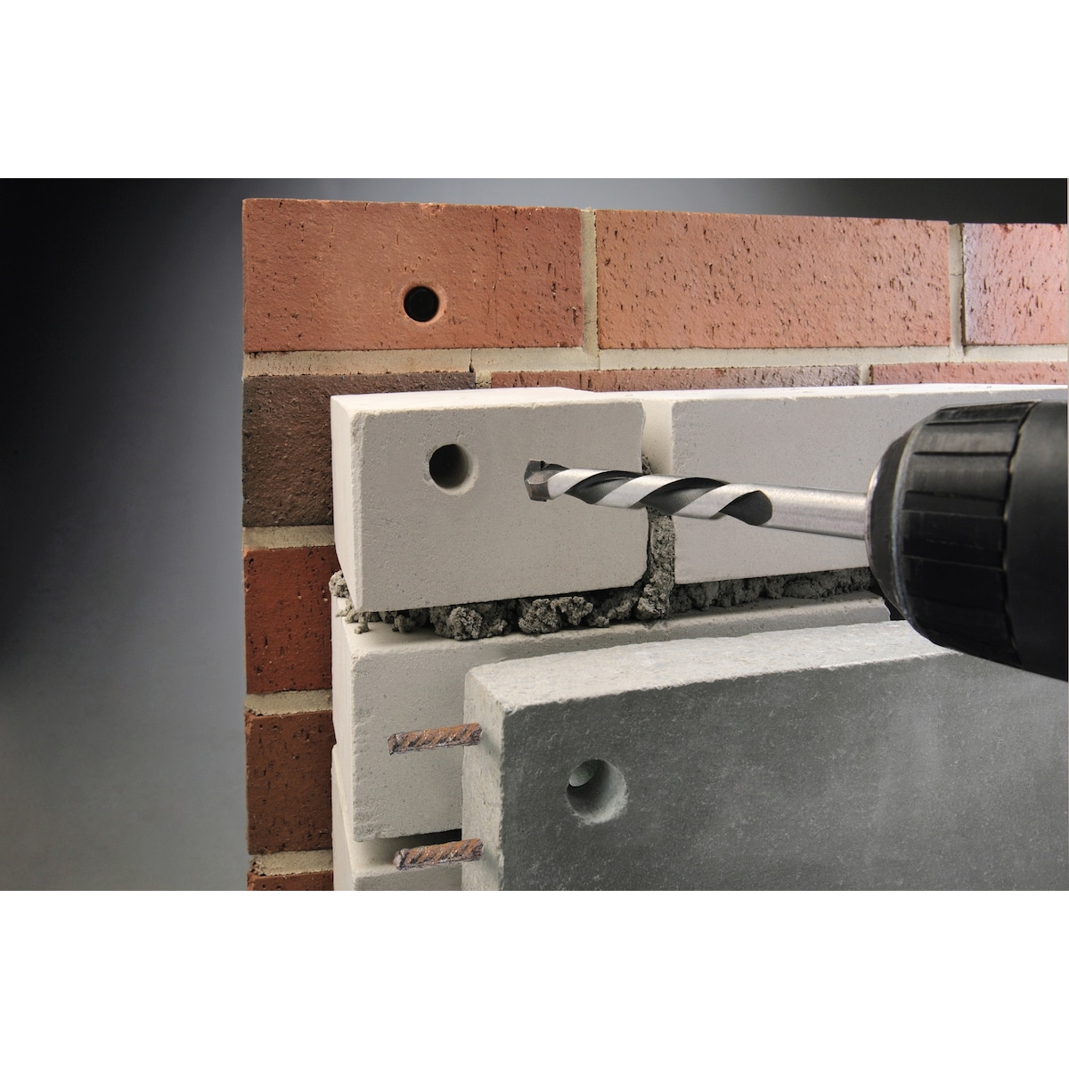 Murbor, ROCKER, 5-10 mm, 4 deler