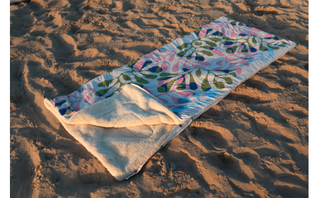 Bentcho Schlafsack 4 in 1 Schlafsack / Decke / Poncho / Wendetasche 160 x 200 cm
