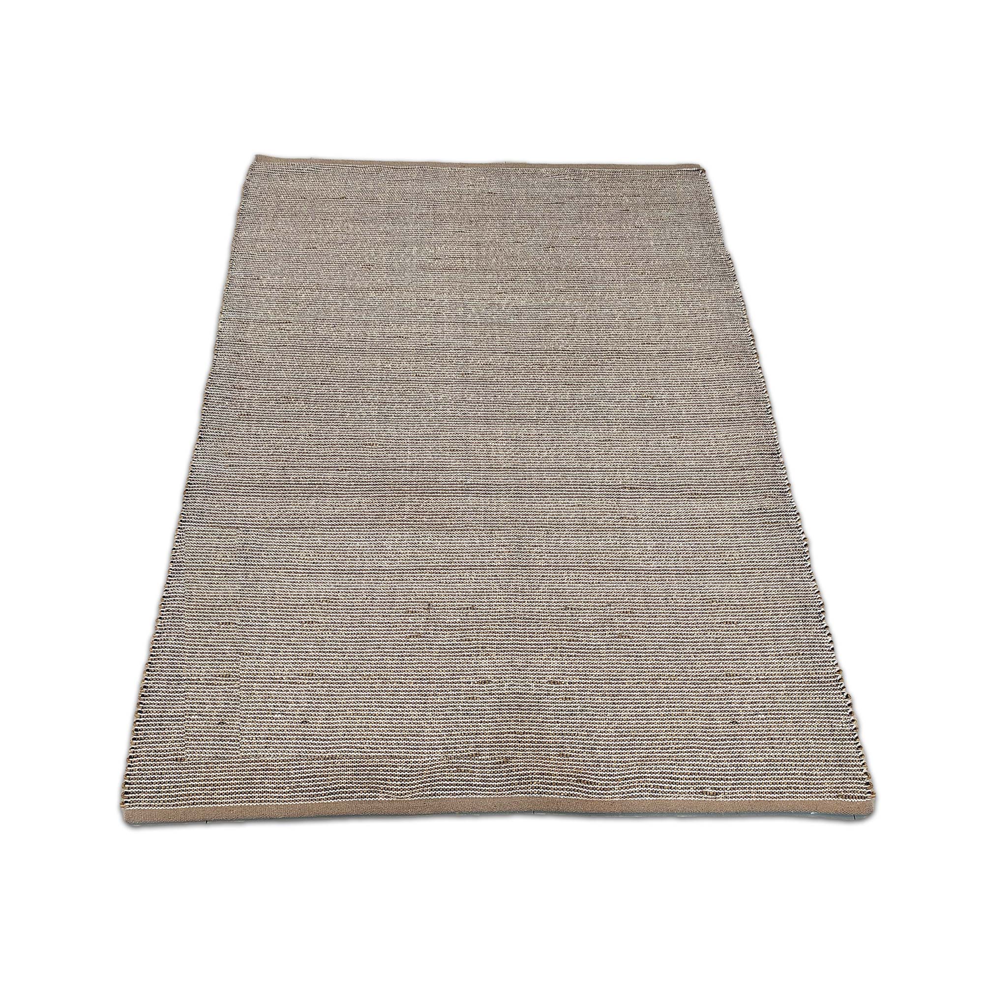 Teppich 'Manzanor', braun-weiß, B 200 cm, L 140 cm von fischer's lagerhaus