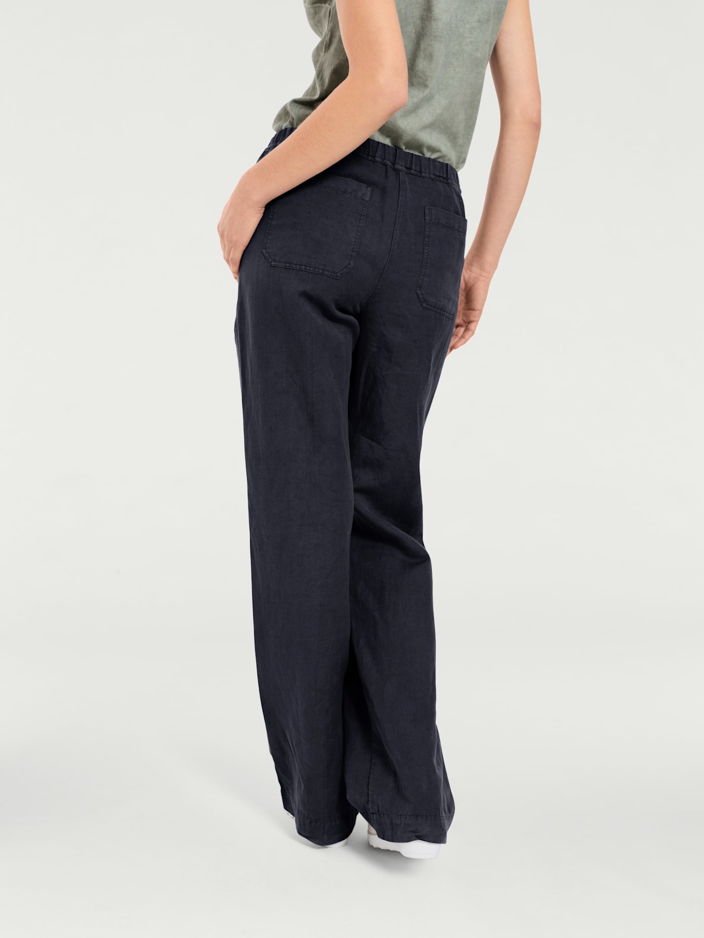 Pantalon jambes larges