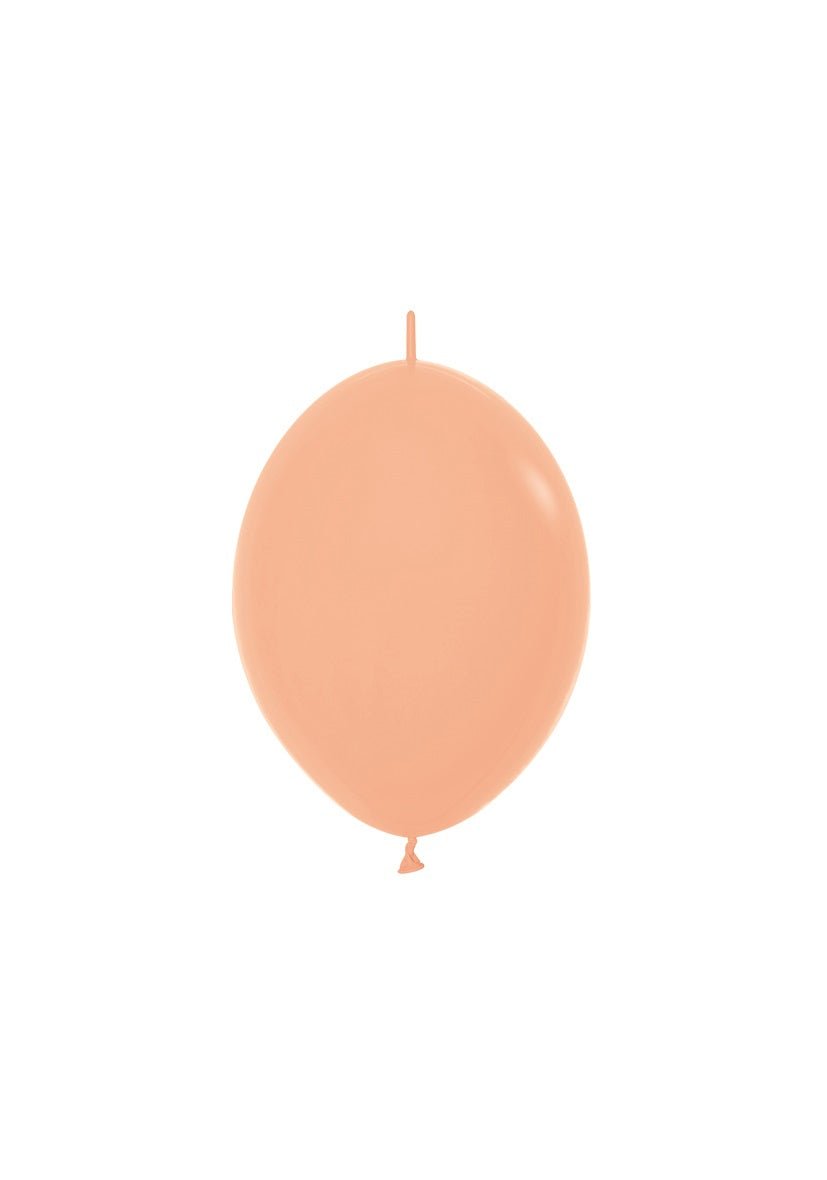 Oranje Cantaloupe Ballonnen Voor Ballonnenslinger 15cm 50st