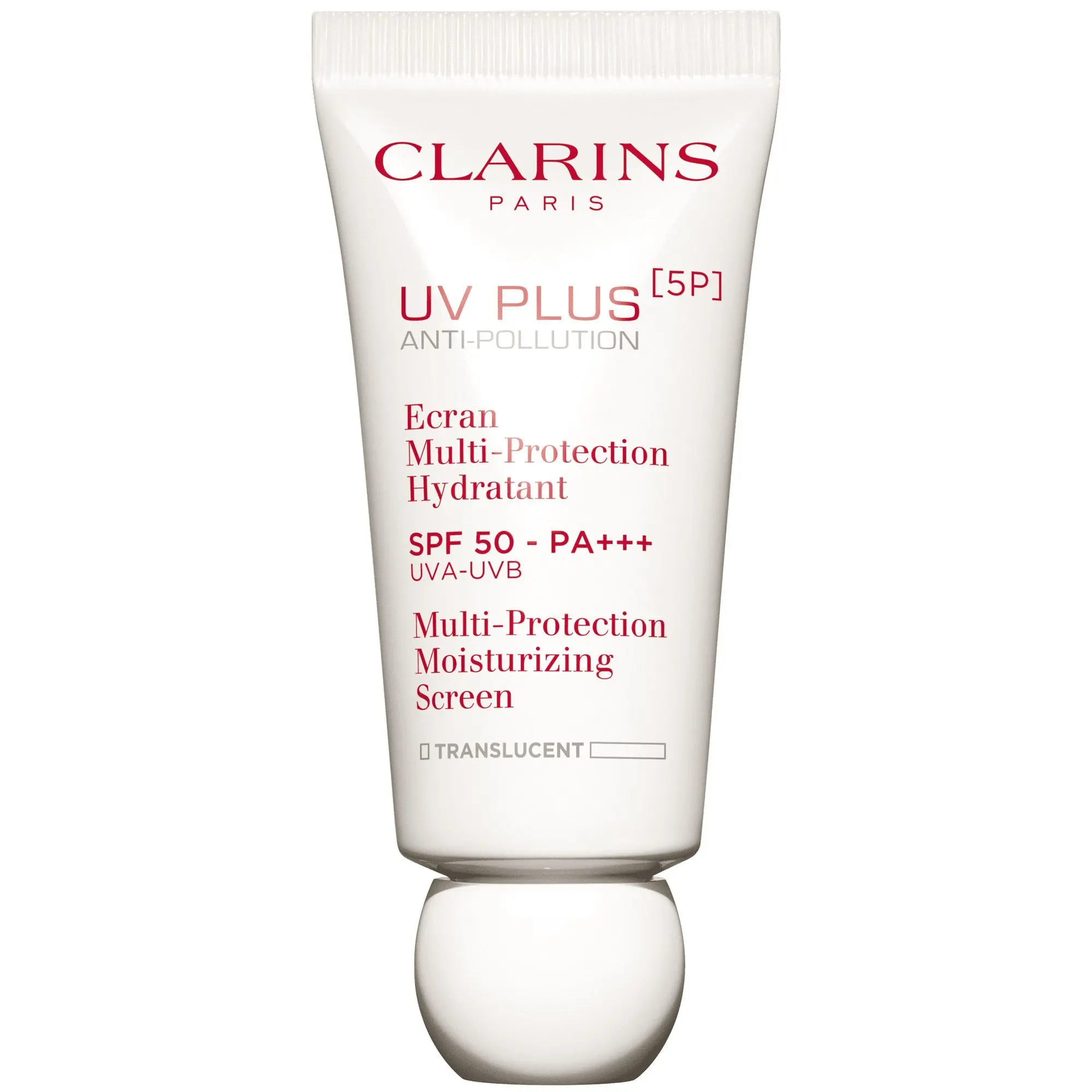 Clarins - UV Plus[5P] Anti-Pollution Ecran multi-protection hydratant SPF50 PA +++- Soin de jour