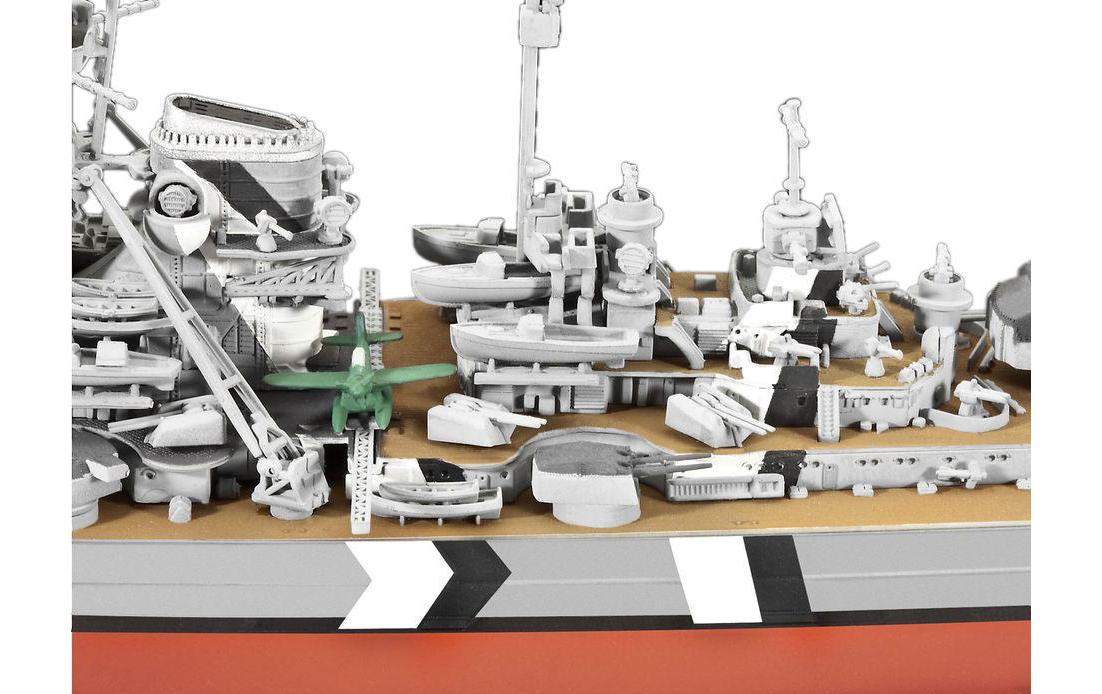 Bausatz Battleship Bismarck 1:700Kunststoff Modellbausatz