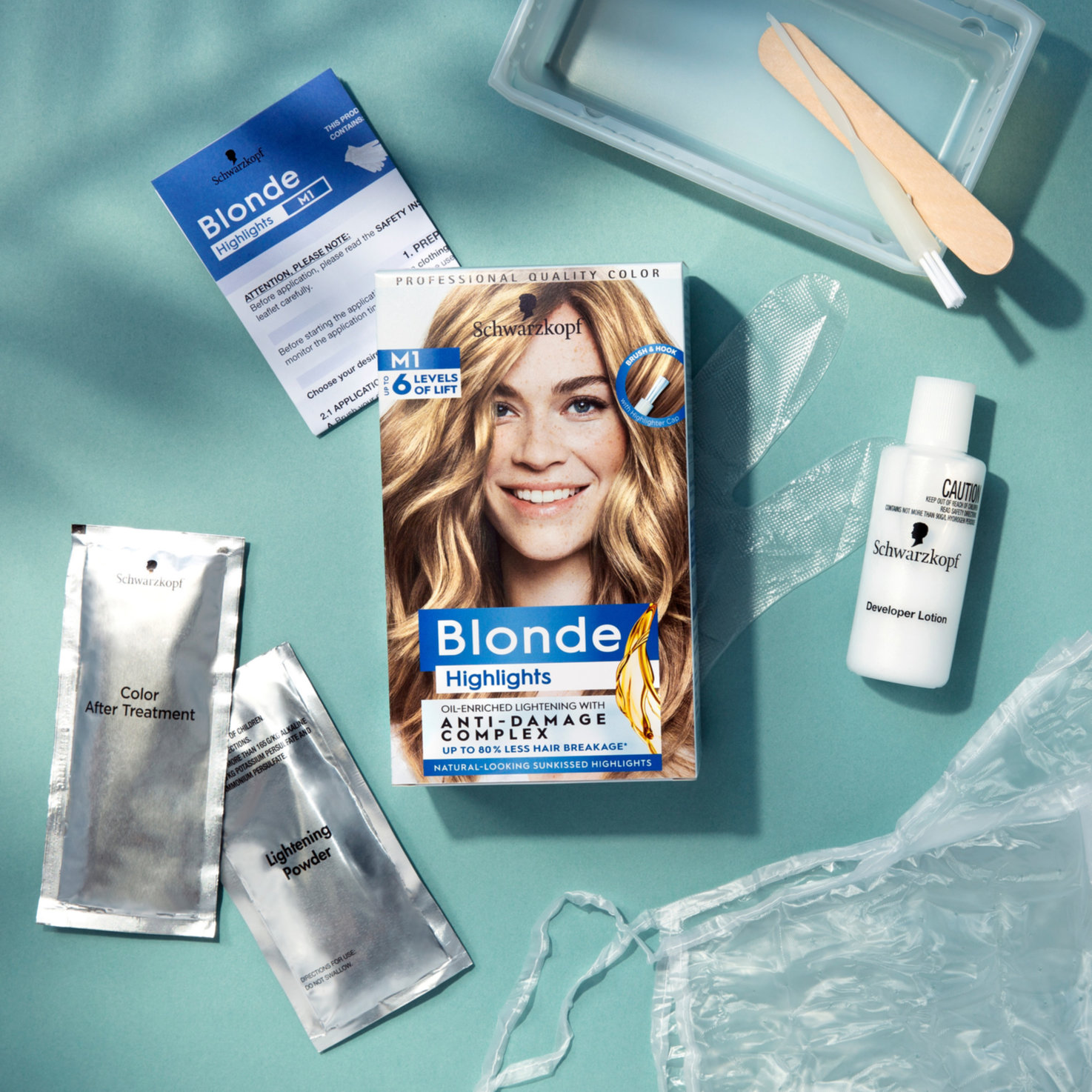 Schwarzkopf Blonde Super Strähnchen M1