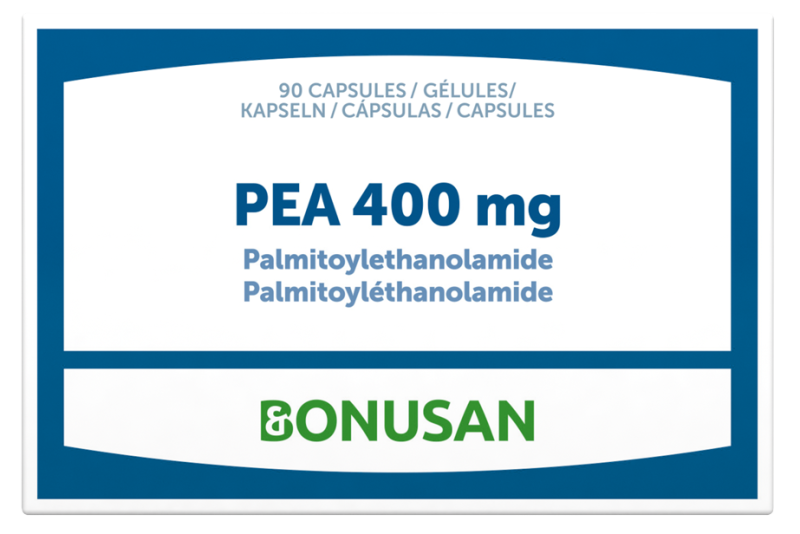 Bonusan PEA 400mg 90 vegetarische capsules