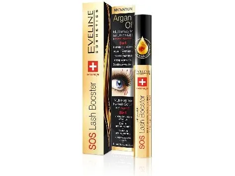 EVELINE COSMETICS SOS Lash Booster 5-in-1 Multi-Purpose Eyelash Serum 10 ml