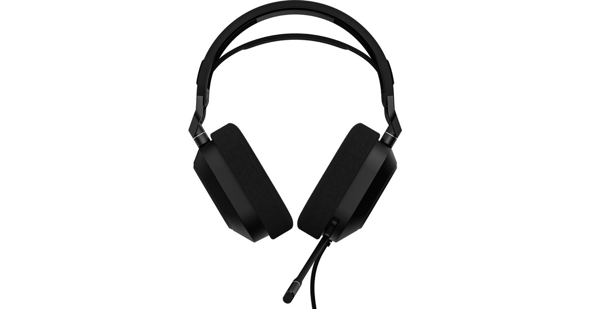 CorsairHS80 RGB USB over-ear gaming headset  (Carbon, Pc)