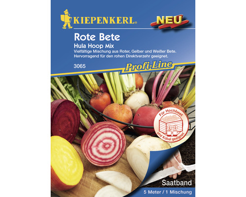 Biet 'Hullahup Mix' Kiepenkerl Groentezaden Zaadlint