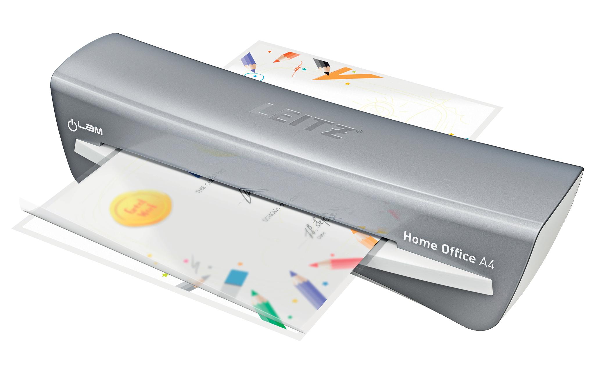 Laminiergerät iLAM Home Office A4 125 µm GrauLaminiergerät für Zuhause
