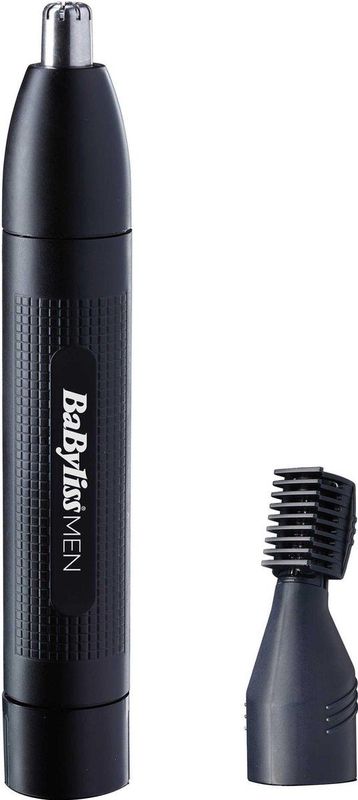 BaByliss E652E - Neus- Oor- & Wenkbrauwtrimmer - Zwart - Ronde Scheersysteem