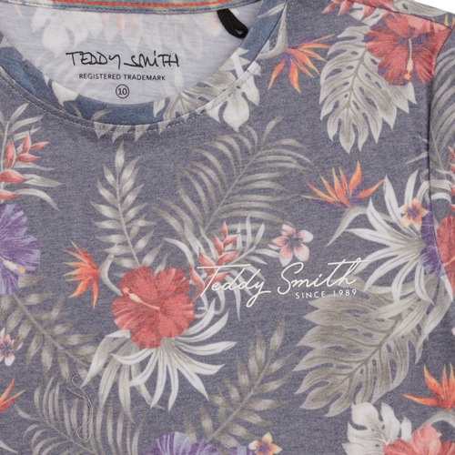 Teddy Smith - T-FLOWERS MC JR - Multicolore