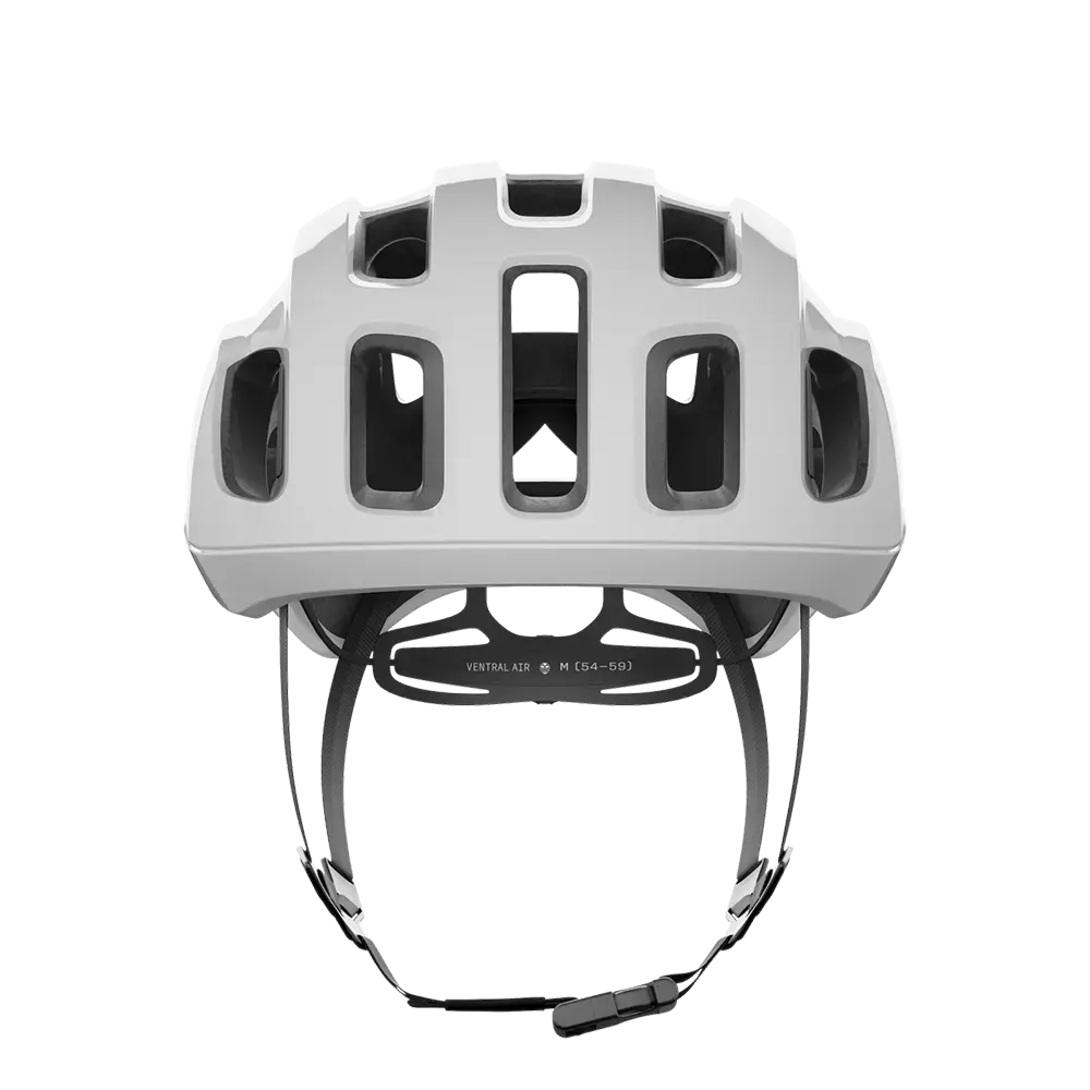 POC Ventral Air MIPS Race Fietshelm Wit/Mat Zwart