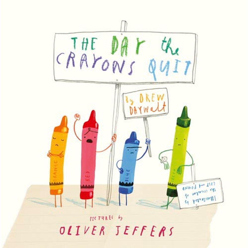 Der Tag, an dem die Buntstifte streikten (Taschenbuch) von Oliver Jeffers