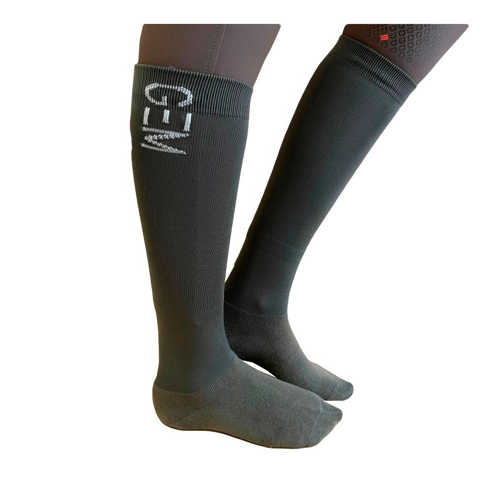 Gem WINTER - Chaussettes équitation kaki