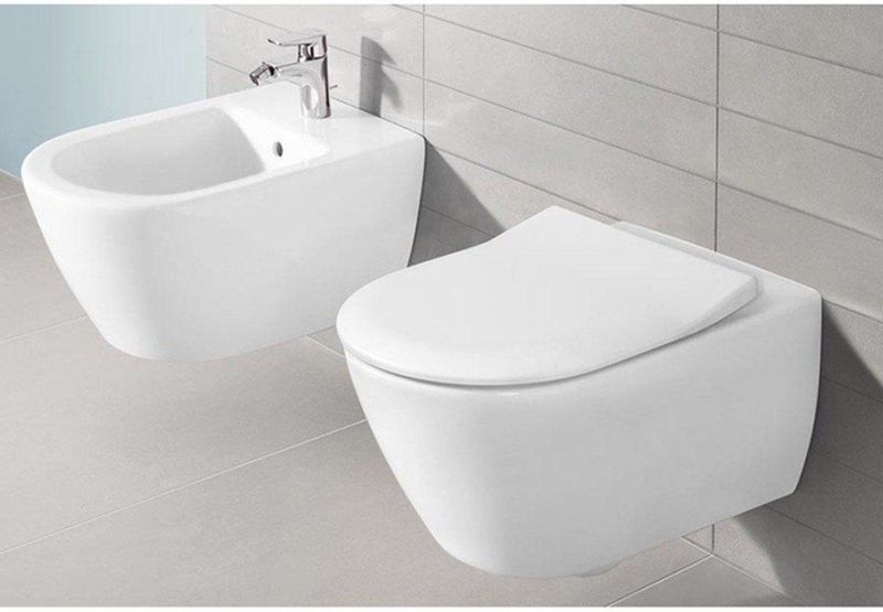 Villeroy & Boch - Subway 2.0 - Toiletset - Wit - Inbouwreservoir - Directflush