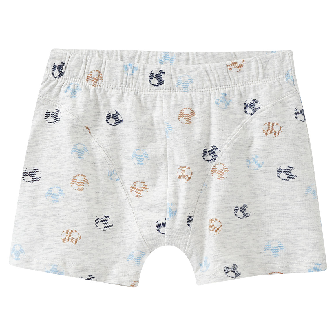 Yigga 3 Jungen Boxer mit Bio-Baumwolle hellblau / dunkelblau / creme