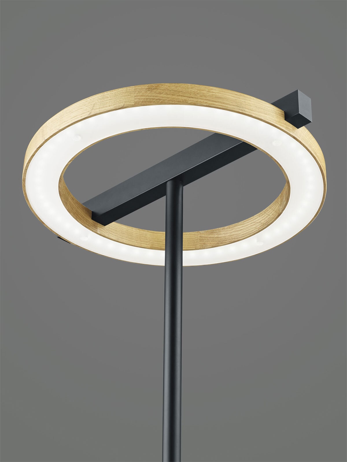 MONDO LED Tischlampe NELLA Holz /schwarz