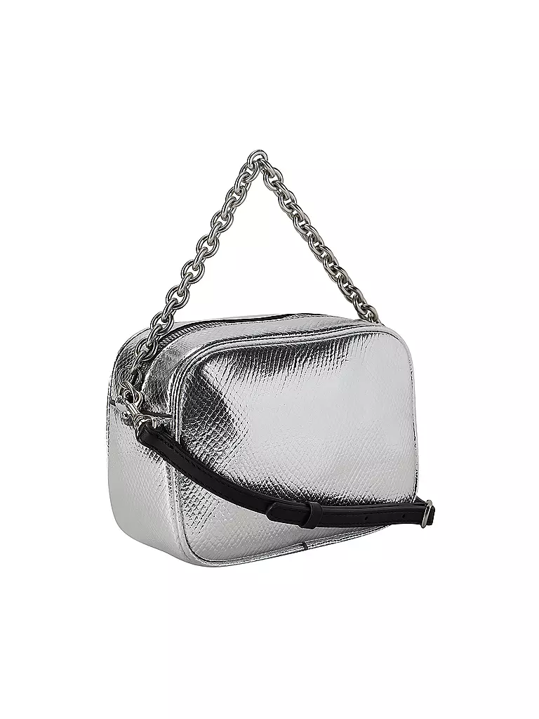 CALVIN KLEIN JEANS Tasche - Umhängetasche SCULPTED silber