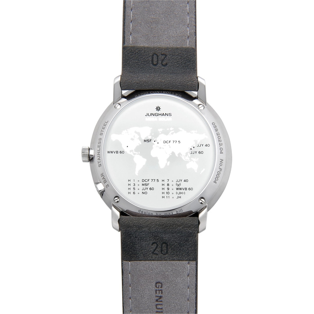 Junghans max bill Mega Solar Saphir