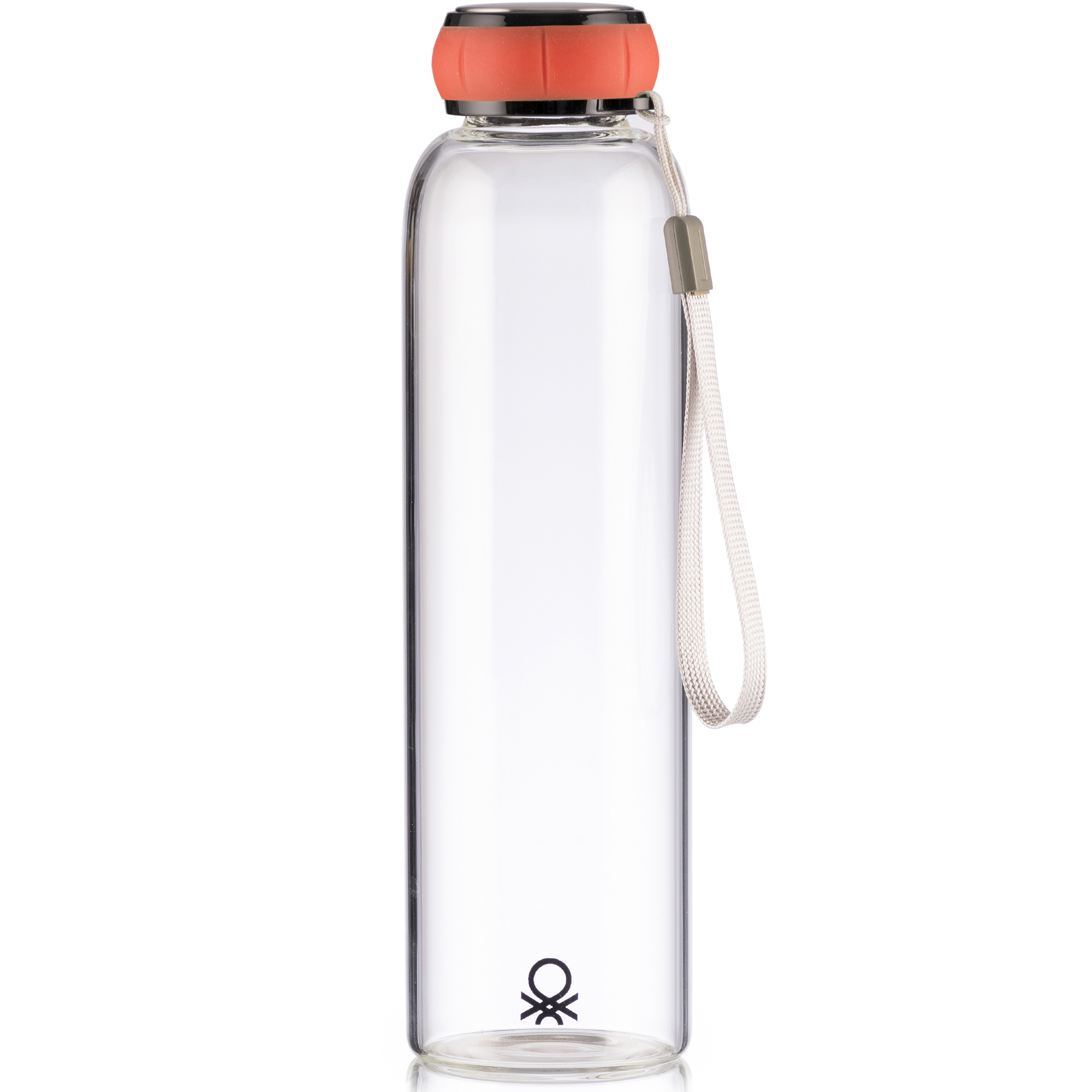 Garrafa de água Benetton House em vidro borosilicato, 550ml