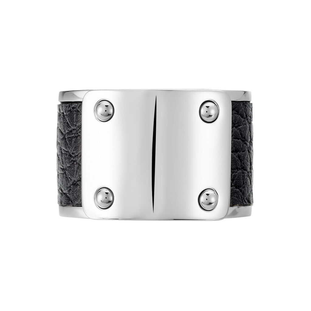 Bague Ahamd Acier Blanc