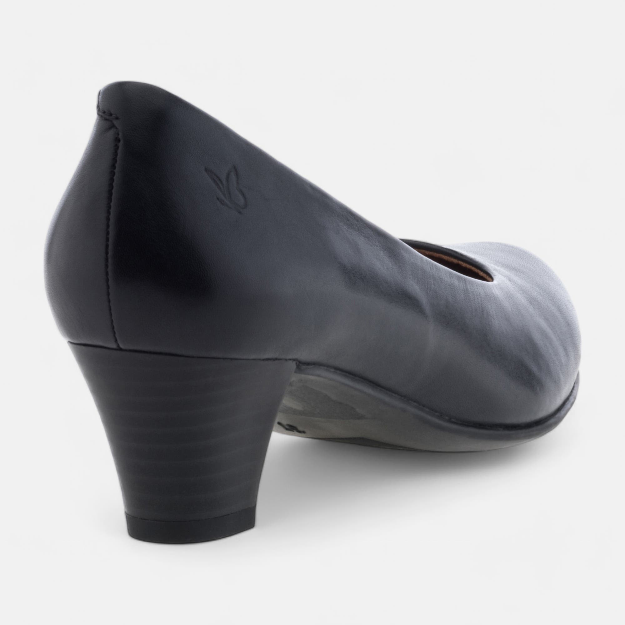 Escarpins Femme en cuir bleu