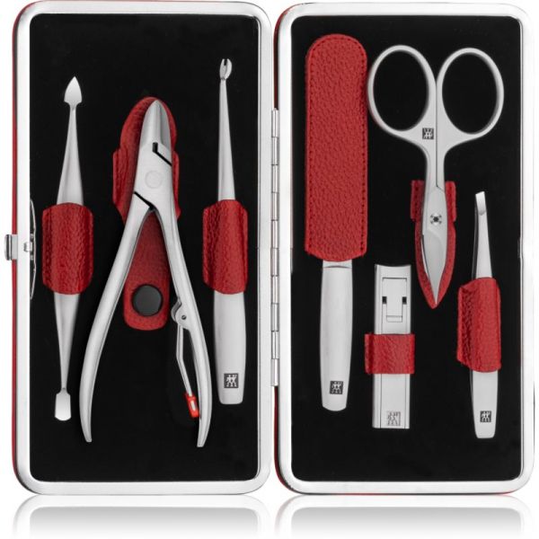 Zwilling Twinox Red Conjunto de Manicure
