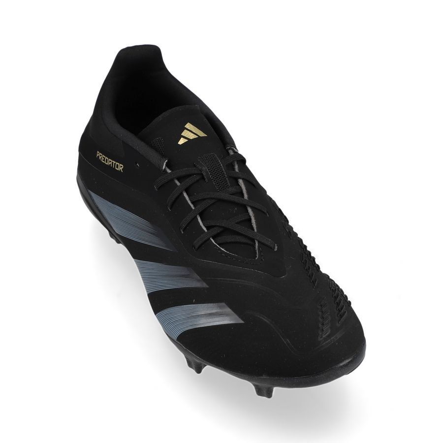 adidas Predator Elite FG Dark Spark - Noir/Gris/Doré Enfant