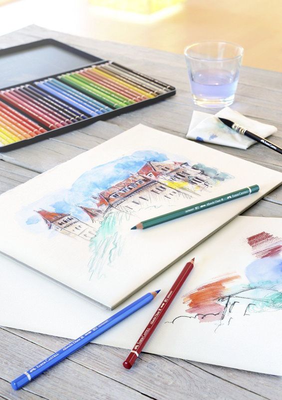 Faber-Castell aquarelpotlood - Albrecht Durer - houten kist 120 stuks - FC-117513
