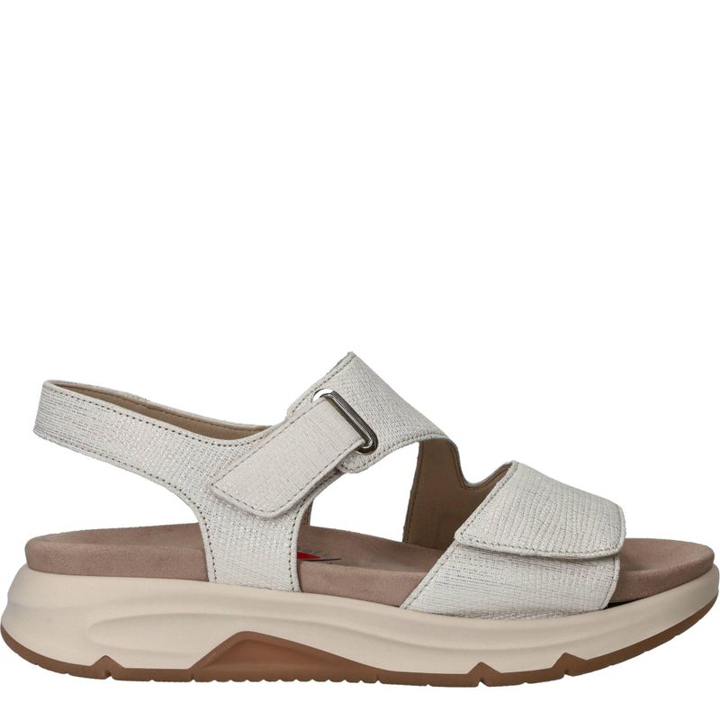 Gabor Rollingsoft Sandalen Wit Dames