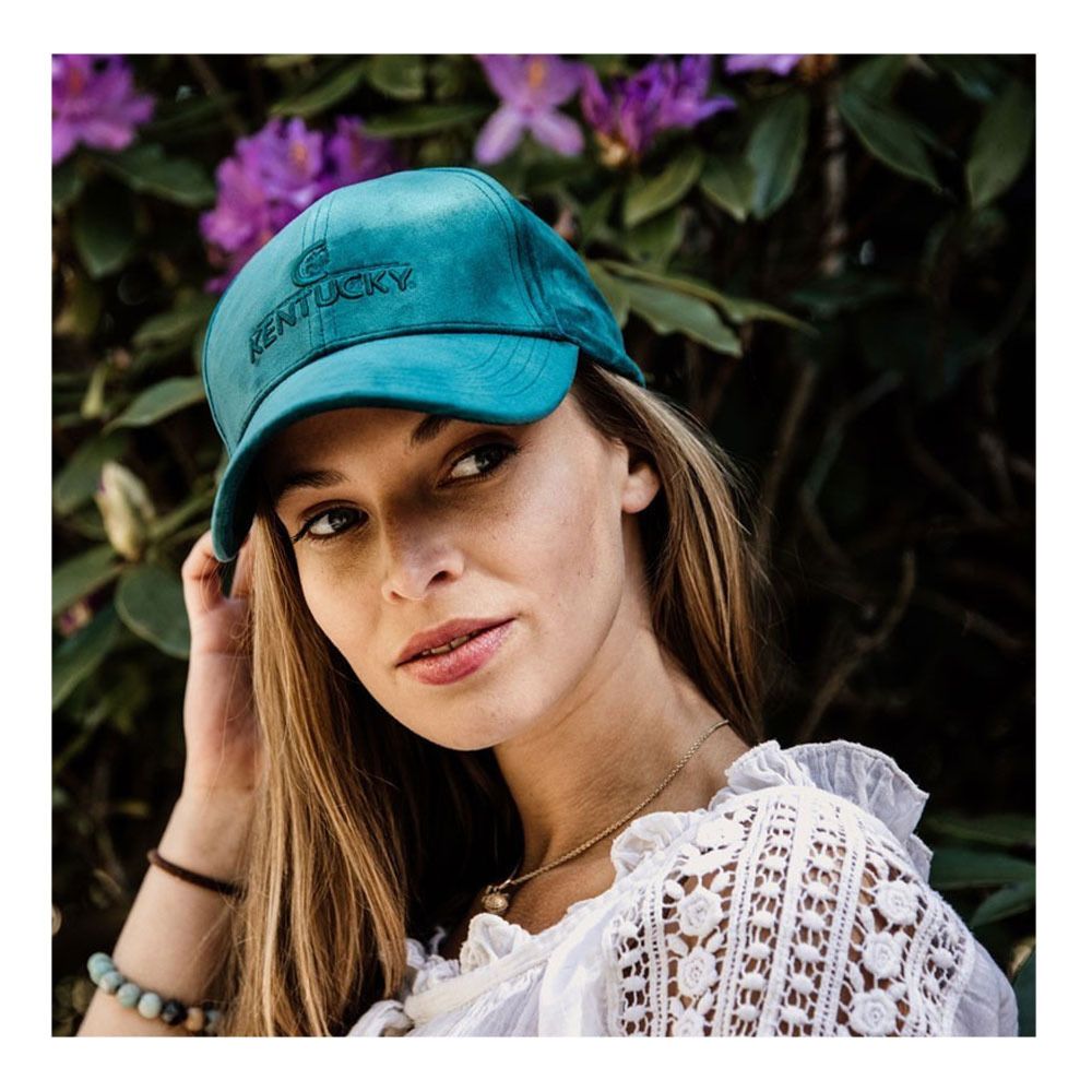 Kentucky VELVET - Casquette emerald