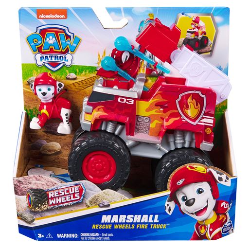 Paw Patrol Marshall Rescue Wheels Brandbil
