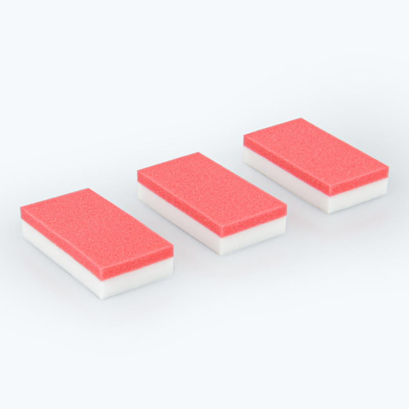 Lot de 3 éponges anti tâches double face